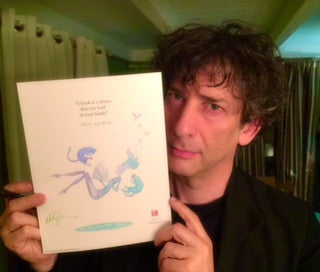 Shipping update! Neil Gaiman/David Mack Dream/Wish prints