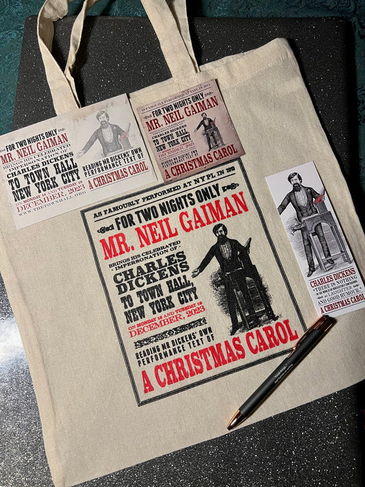 Neil as Charles Dickens writers kit