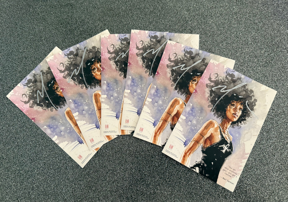 15 pc. Sandman Sticker/Postcard Set + Free Bonus Promo Sticker!