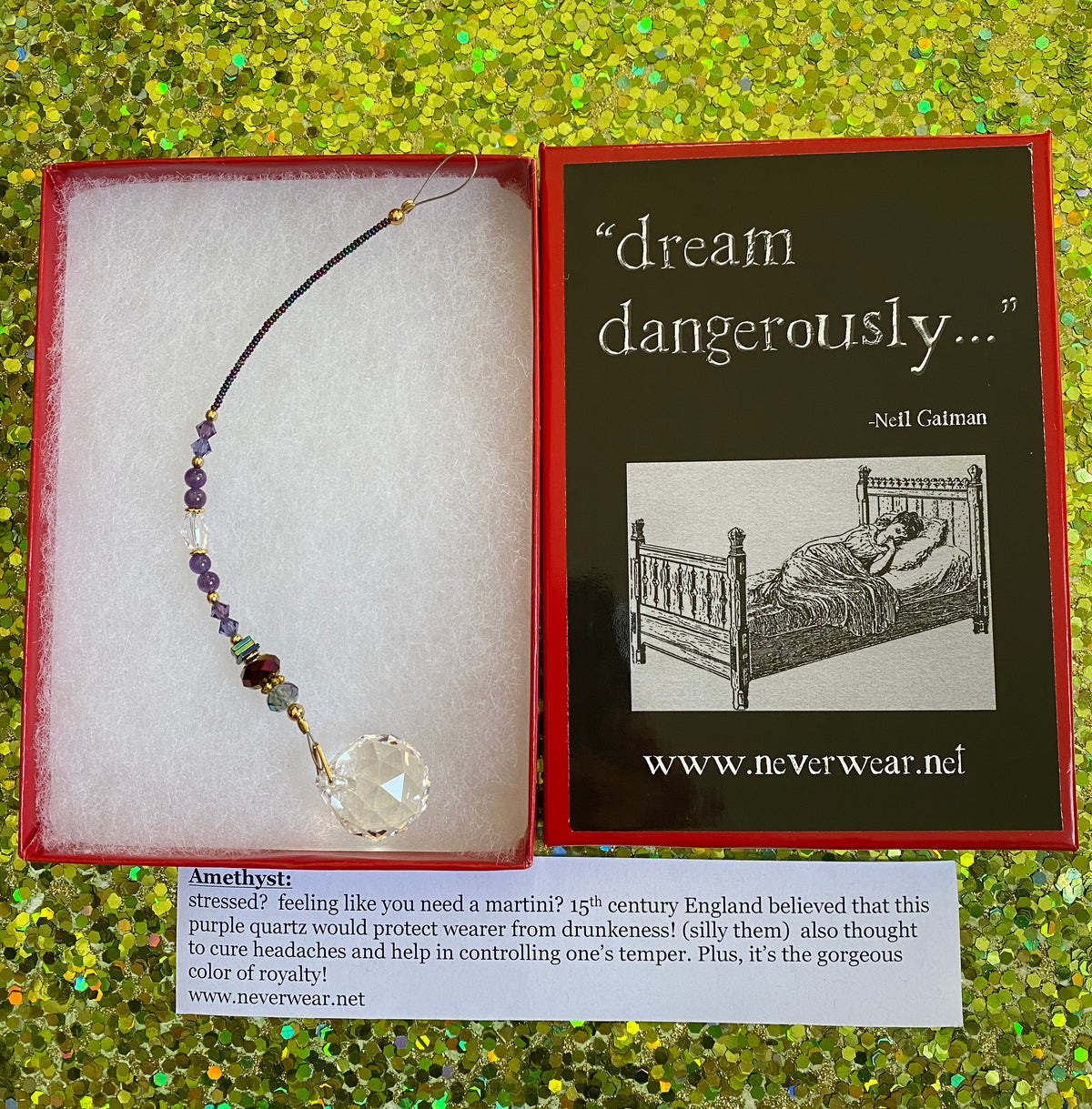 Swarovski Austrian Crystal & gemstone prisms: Handmade by Cat!