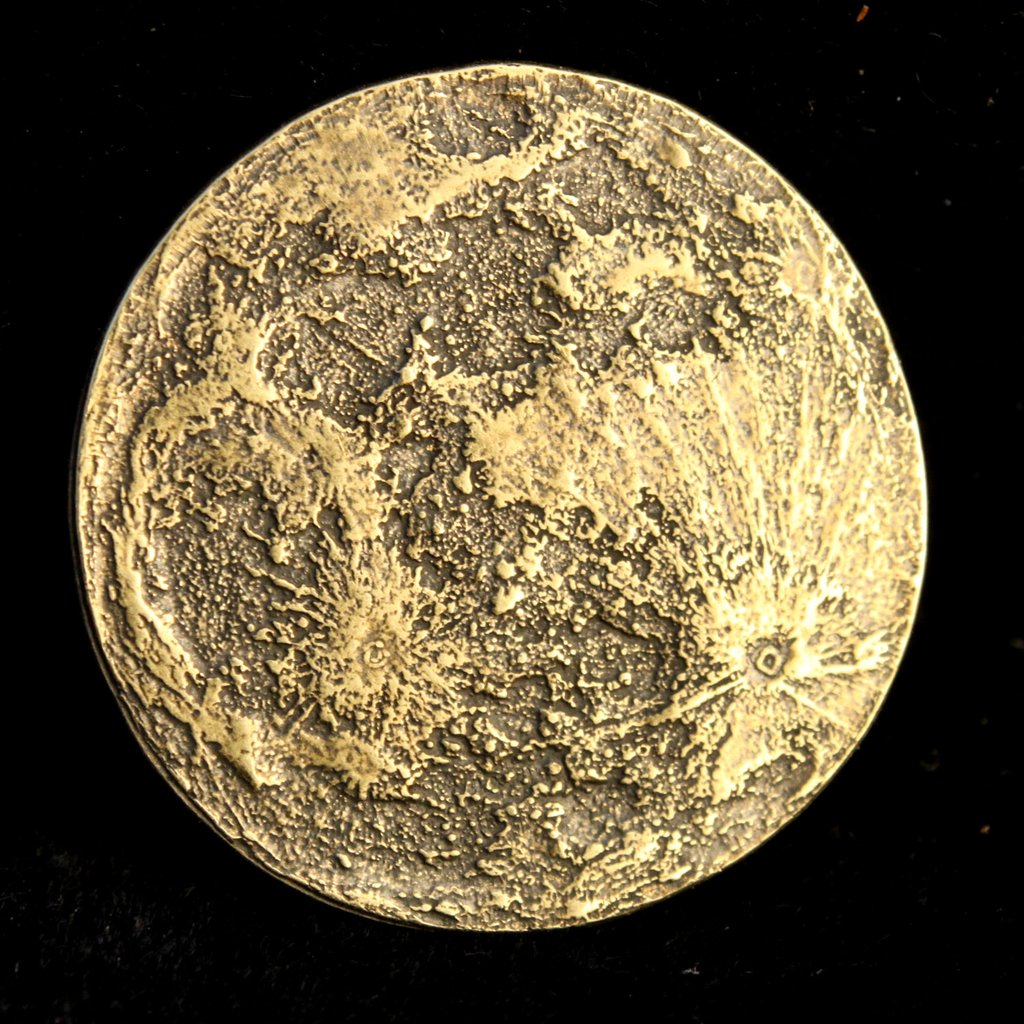 Harvest Moon Brass Coin - 1"