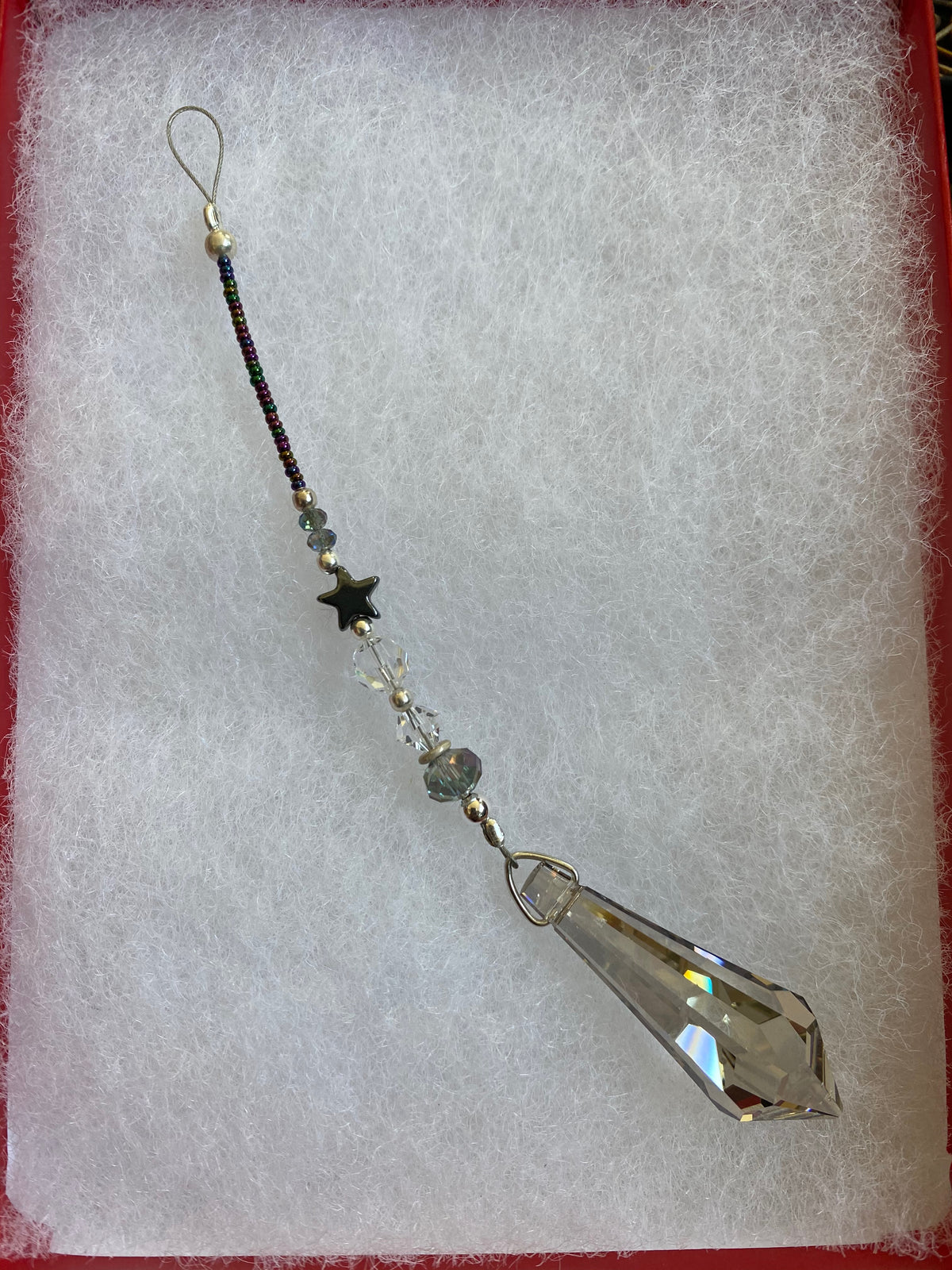Swarovski Austrian Crystal & gemstone prisms: Handmade by Cat!