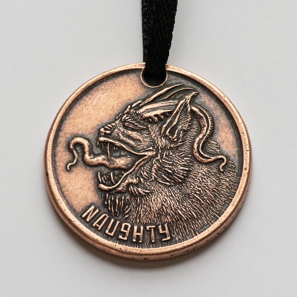 KRAMPUS ORNAMENT!! Are You Naughty or Nice?