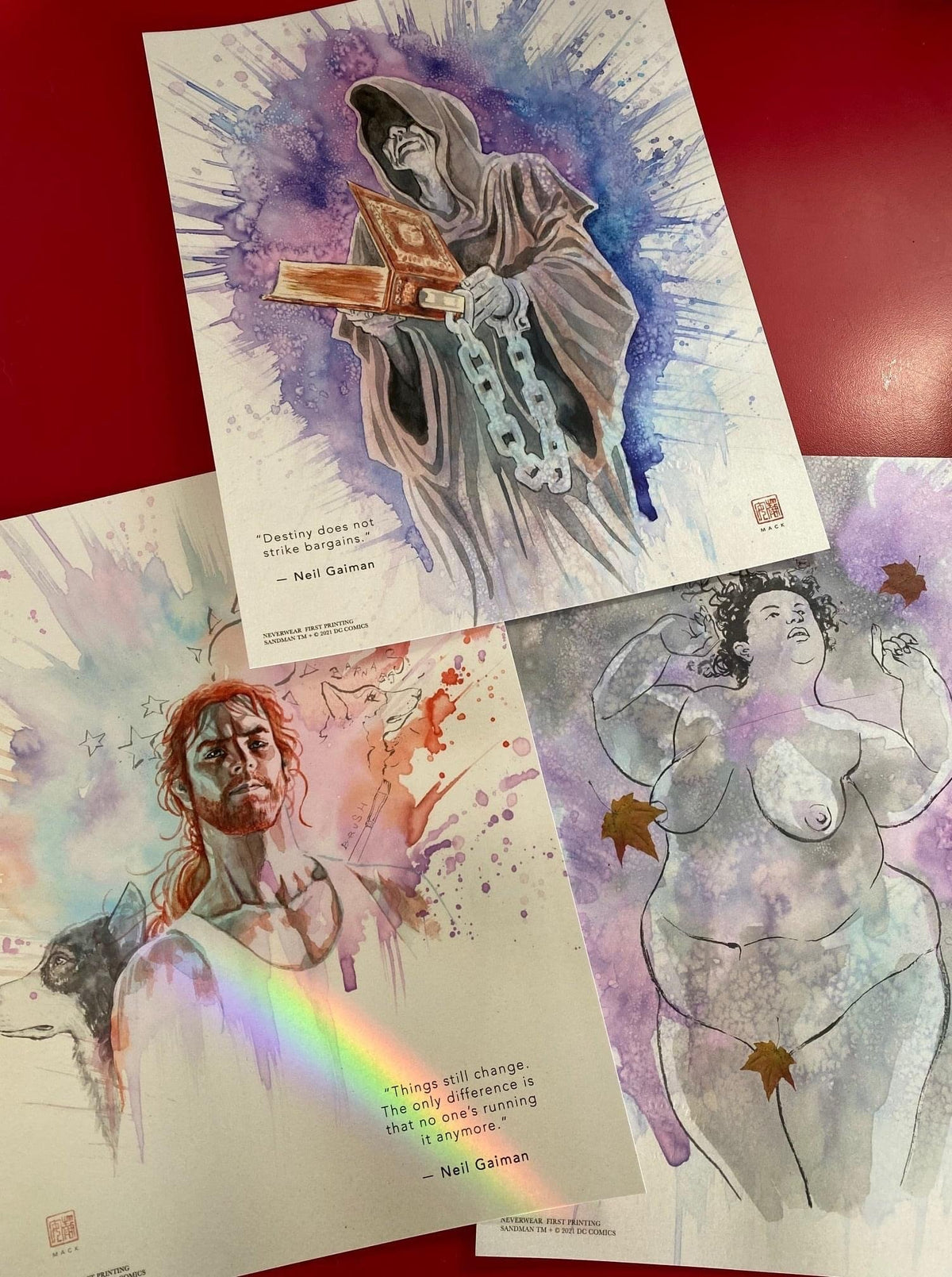 SANDMAN:  David Mack paints The Endless