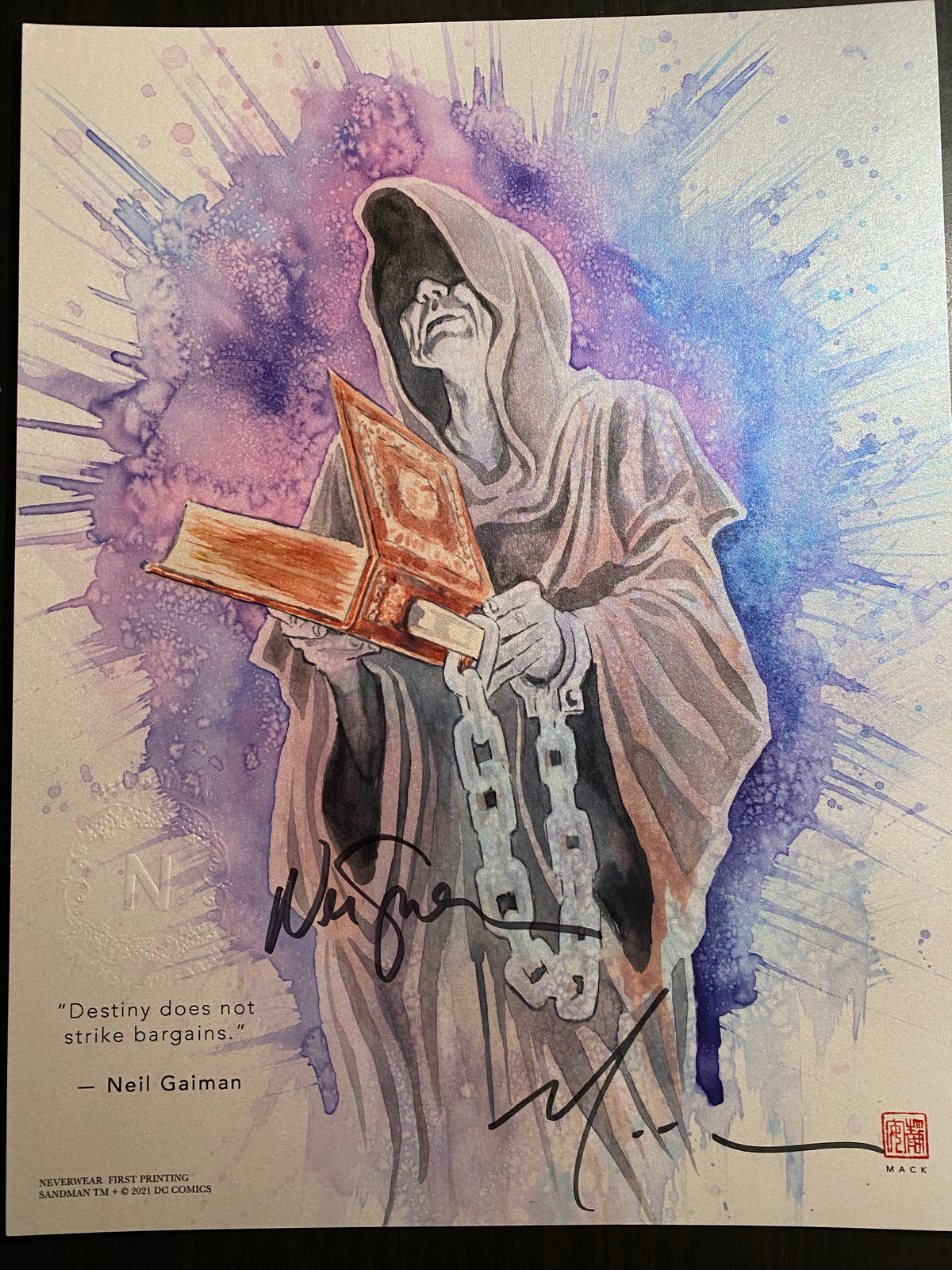 SANDMAN:  David Mack paints The Endless