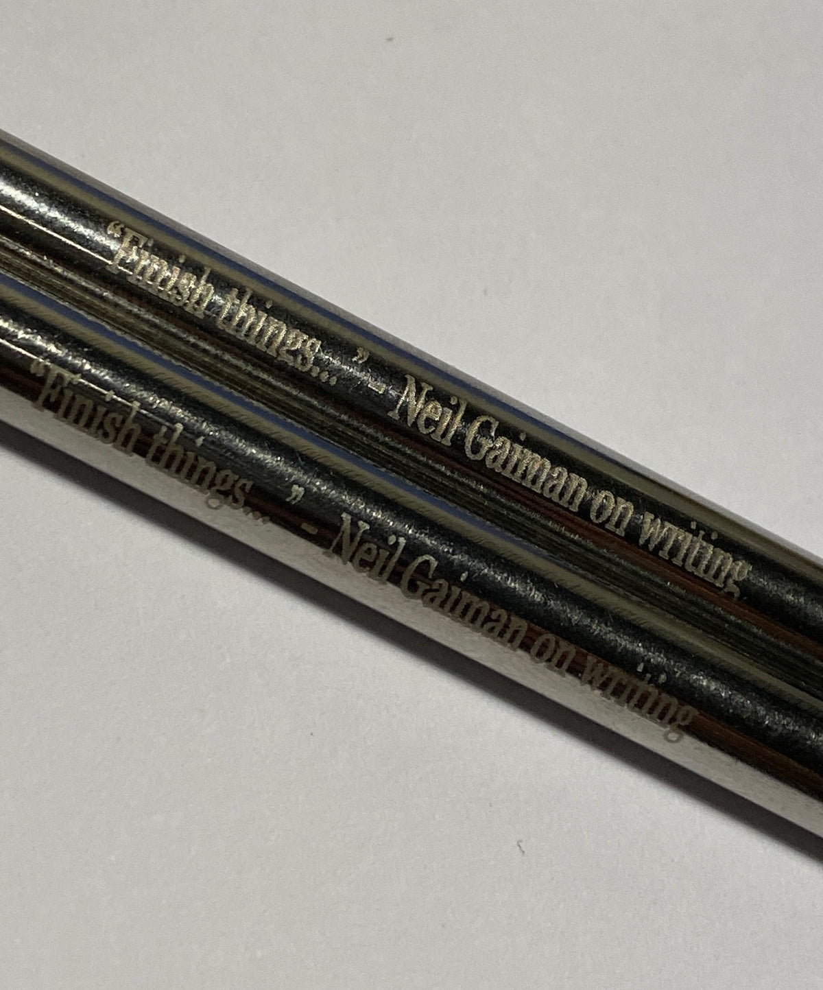 Engraved Metal Straws -set of four